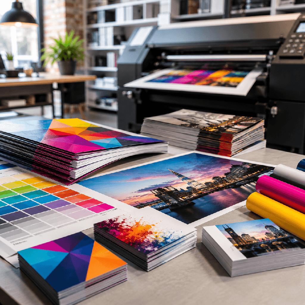 an image showinf visual extramedia mass printingservices, receipt books printing, company profiles printing